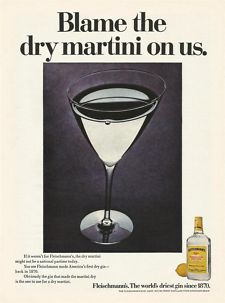 Dry Martini Advert