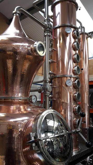 Silent Pool gin still