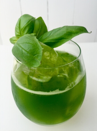 Gin Cocktail Basil Smash