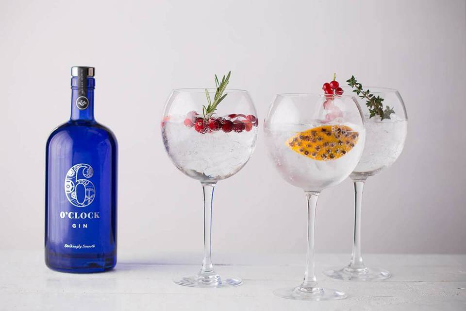 6 O'clock Gin English Gin Elderflower