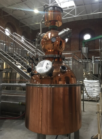 Dockyard Gin Still Dockyard Gin, Copper Rivet