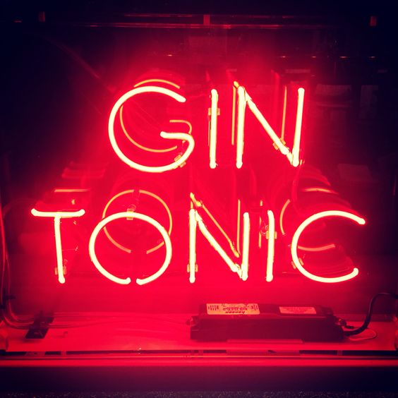 Gin and Tonic sign