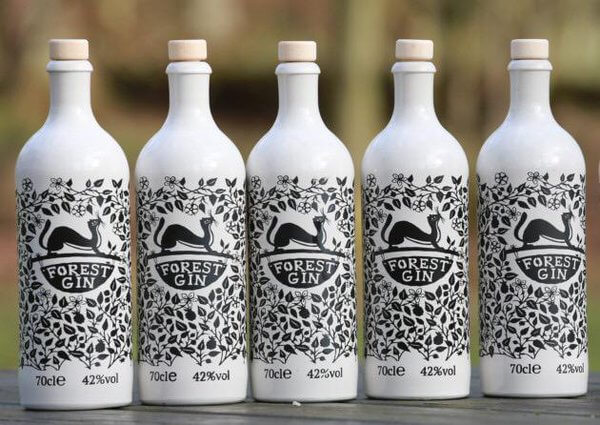 Forest Gin small batch micro distilled family business