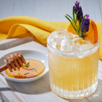 Bees-Knees-served on the Rocks