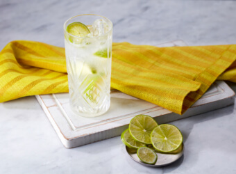 Gin-Rickey-cocktail, Gin and soda