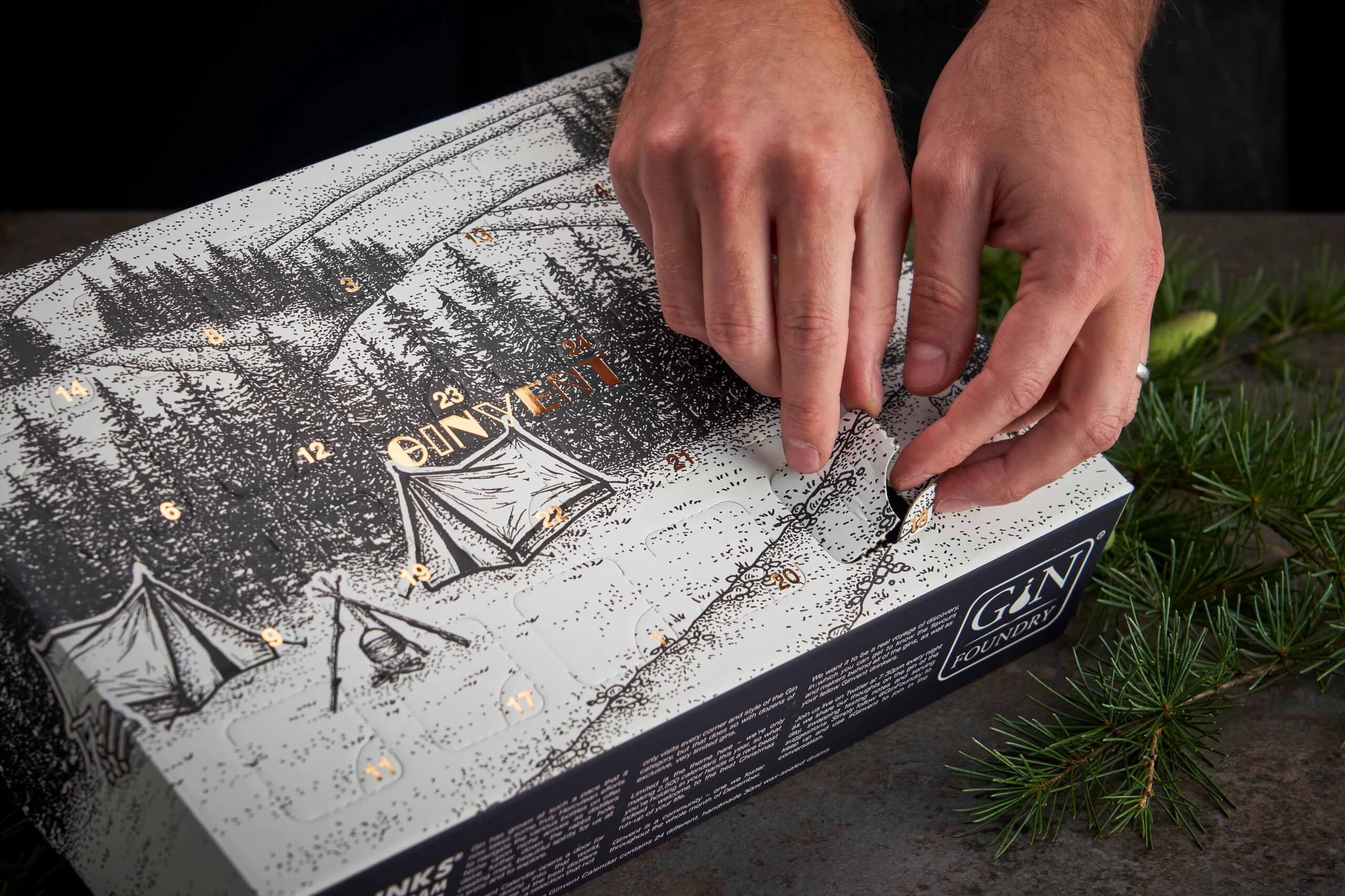 Ginvent Gin Advent Calendar The Ultimate Gin Gift for Christmas